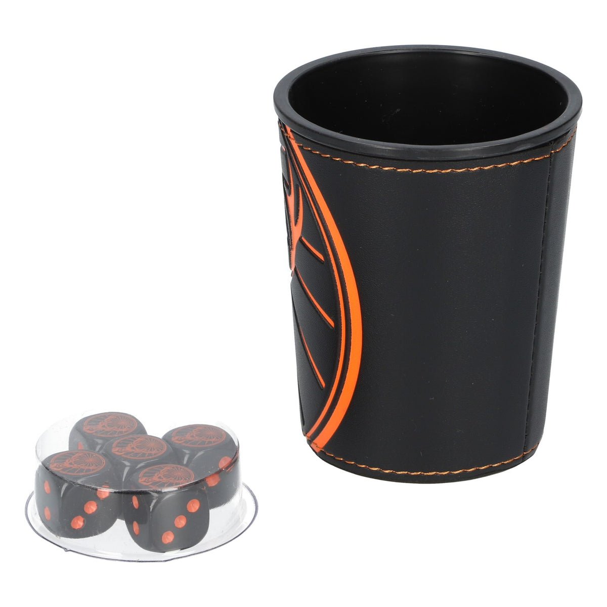 Jägermeister dice cup dice game incl. 5 dice game of chance toy – View 2