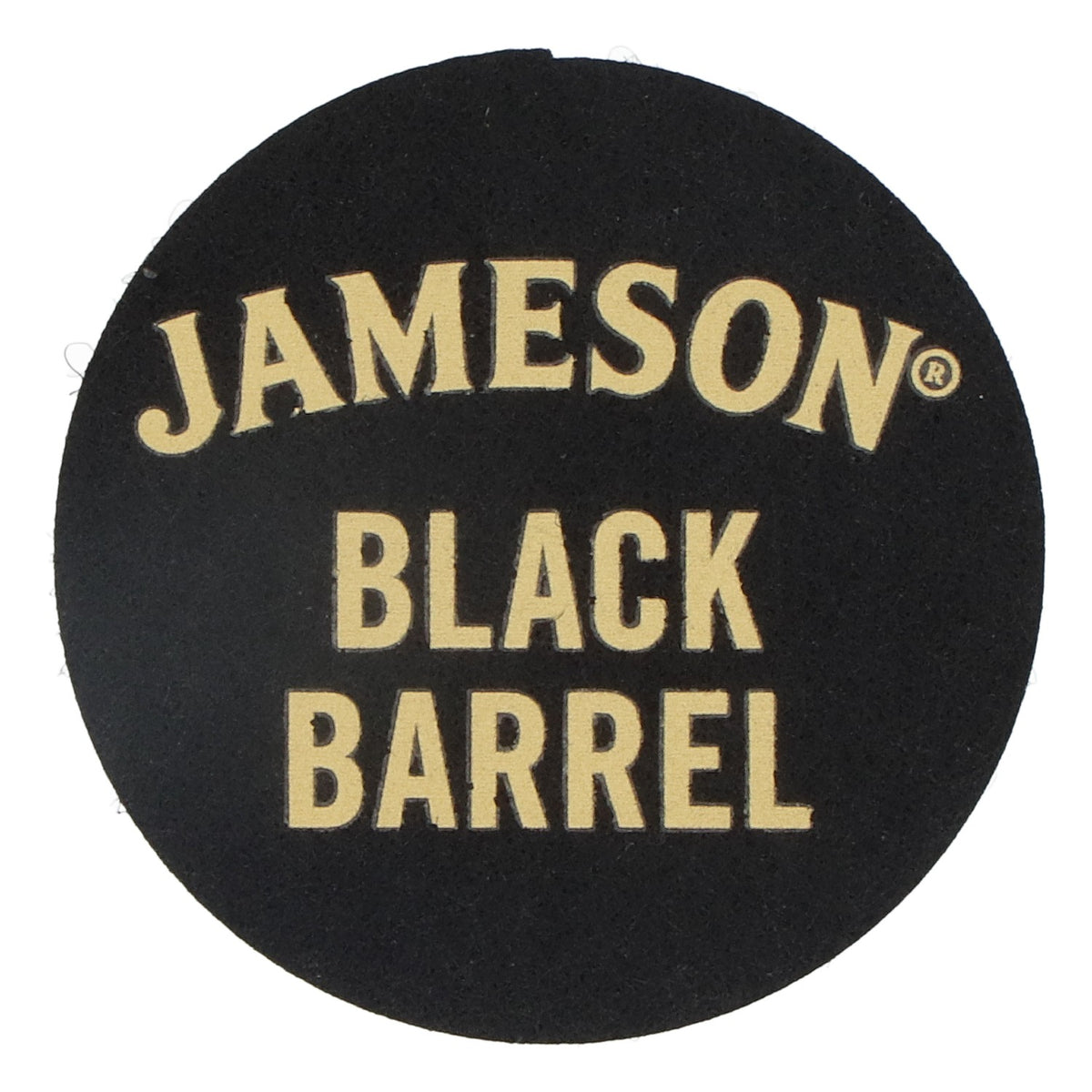 Jameson Whiskey Felt Coaster Glass Coaster Black 6.2 cm Diameter "Jameson Black Barrel" – View 2