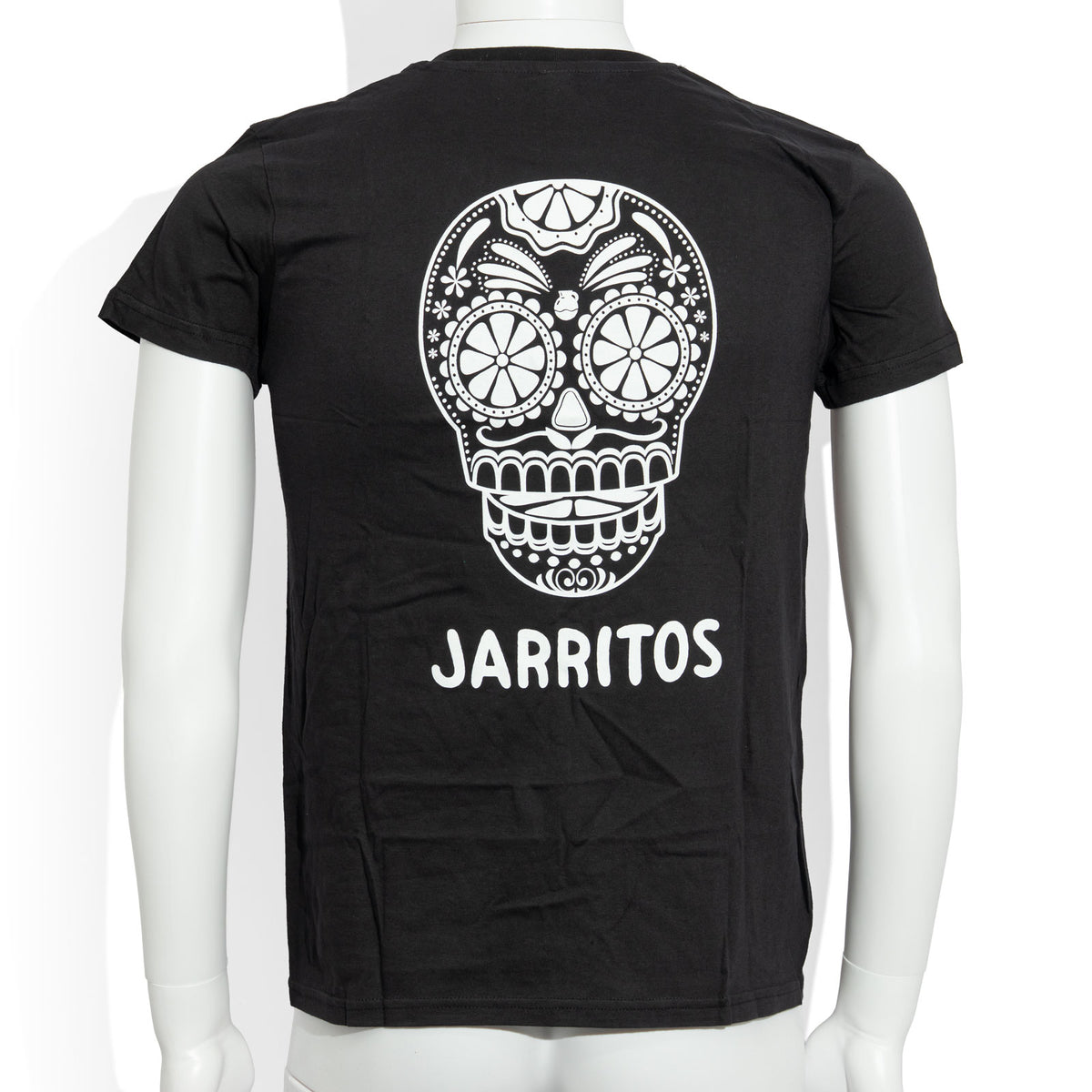 Jarritos Soft Drink Glass Black Size L Cotton T-Shirt – View 3