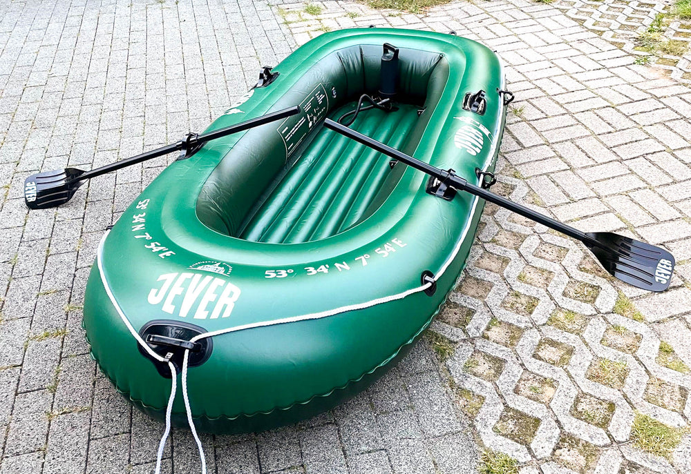 Jever Beer Outdoor Inflatable Boat Paddle Boat Rowing Boat 3 Persons Paddle