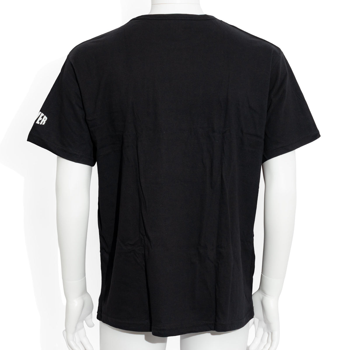 Jever Beer T-Shirt, Size XL, with Custom Motorcycle and Logo in Gold and Black – View 3