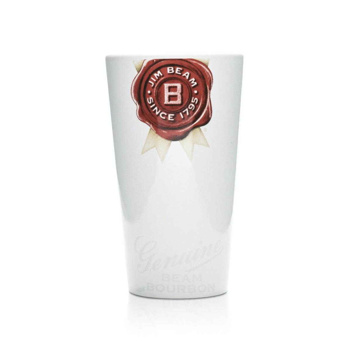 6x Jim Beam ceramic mug set, 0.4 l – earthenware mug without handle for whiskey, long drinks, and hot beverages – View 2