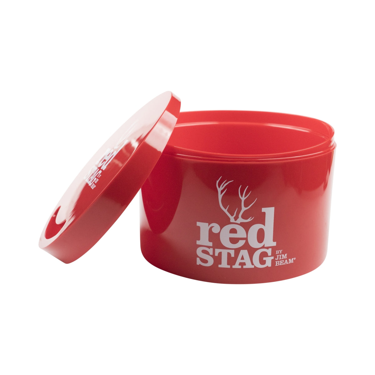 Jim Beam Cooler Ice Cube Box 10L Lid Red Stag Cooler Ice Bucket Bottles Bar – View 4