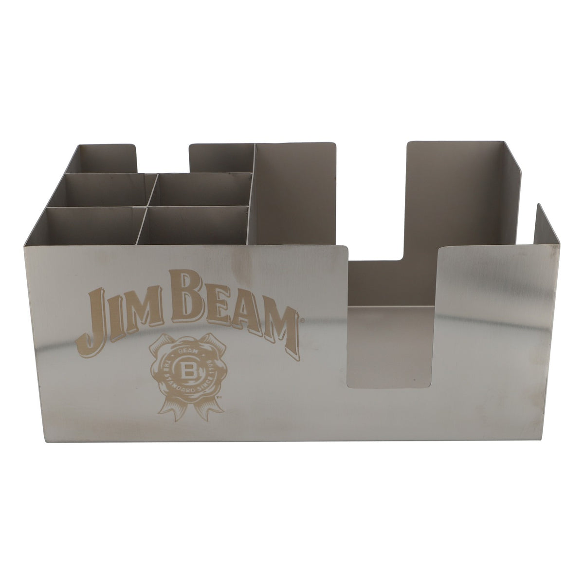 Jim Beam Whiskey Barcaddy Bar Accessories Bar Helper Bar Party Glorifier Silver – View 2