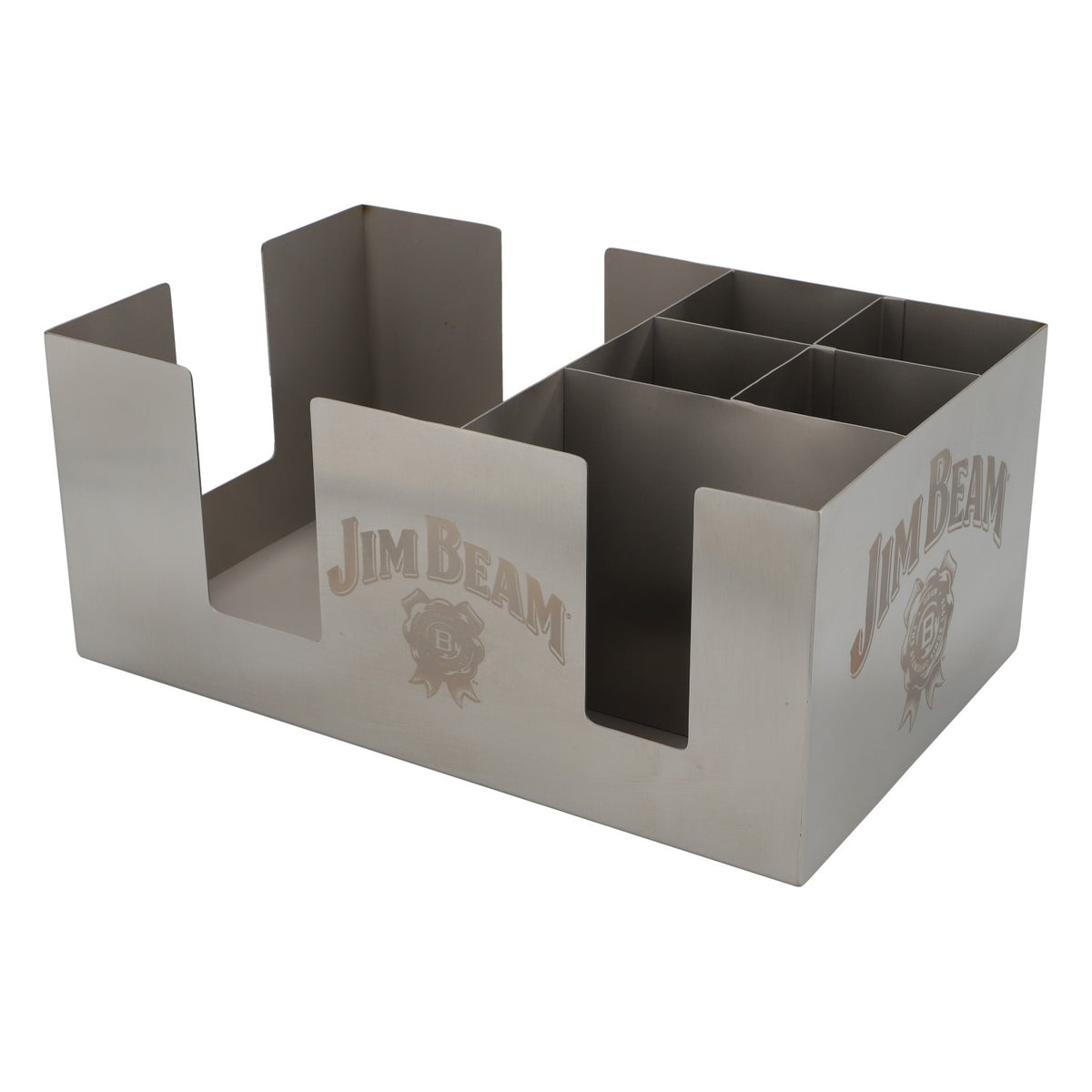 Jim Beam Whiskey Barcaddy Bar Accessories Bar Helper Bar Party Glorifier Silver – View 5