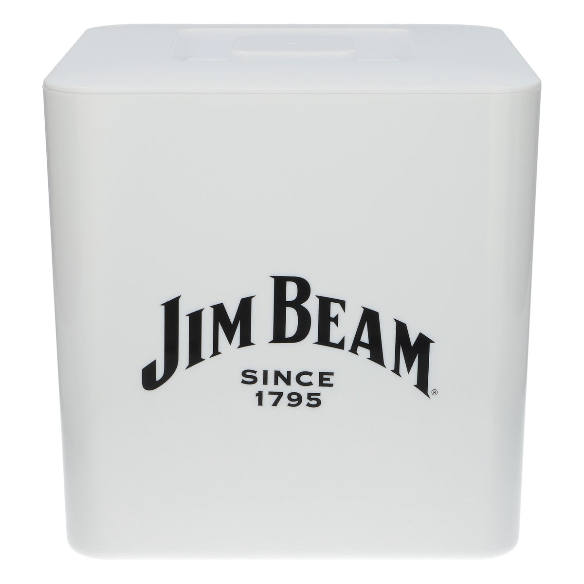 Jim Beam Whiskey Ice Cube Box Bottle Cooler, 10 L, Square, White, 3-Piece Set – View 2