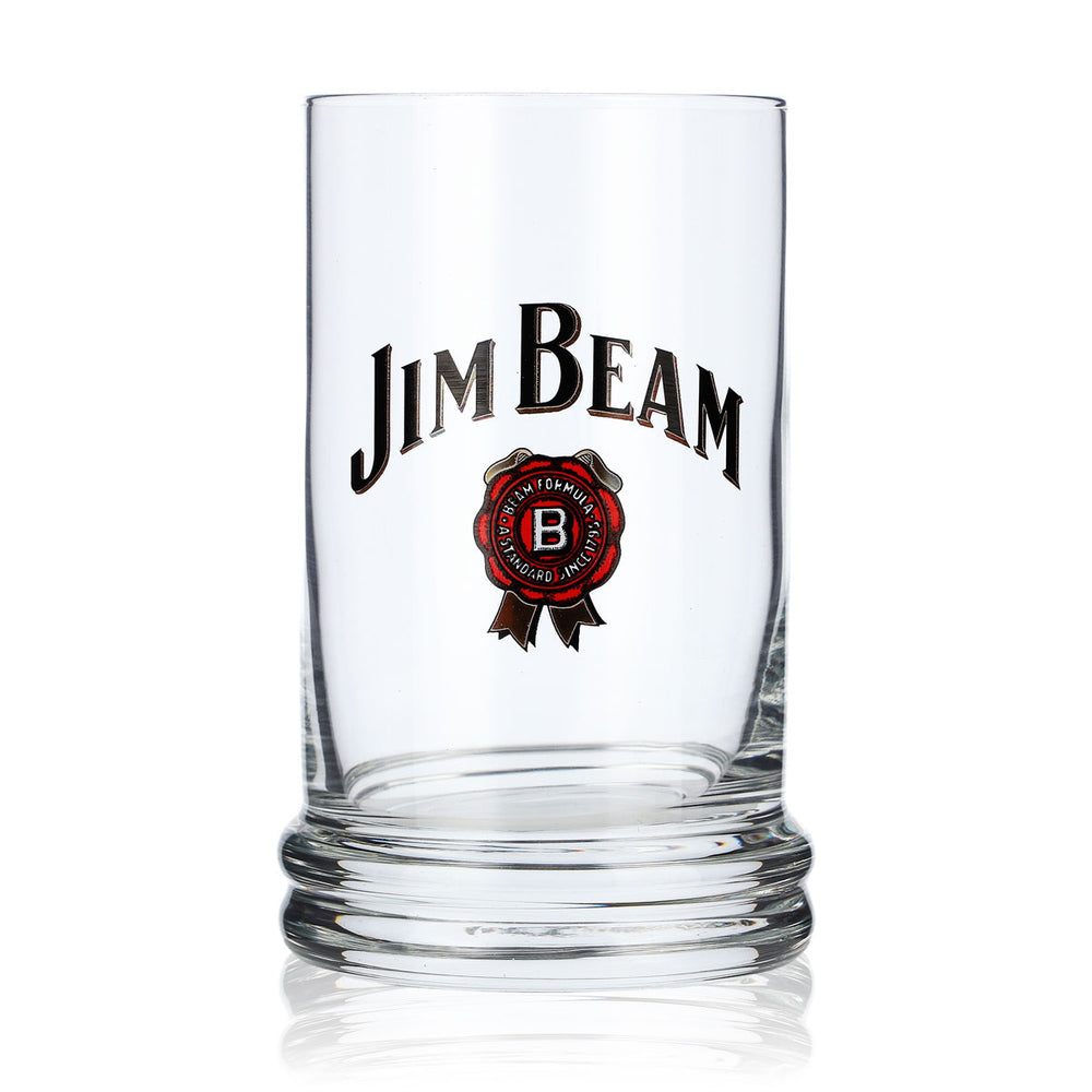 Jim Beam Whiskey Glass Tumbler Whiskey Glasses Thick Base 0.24 L