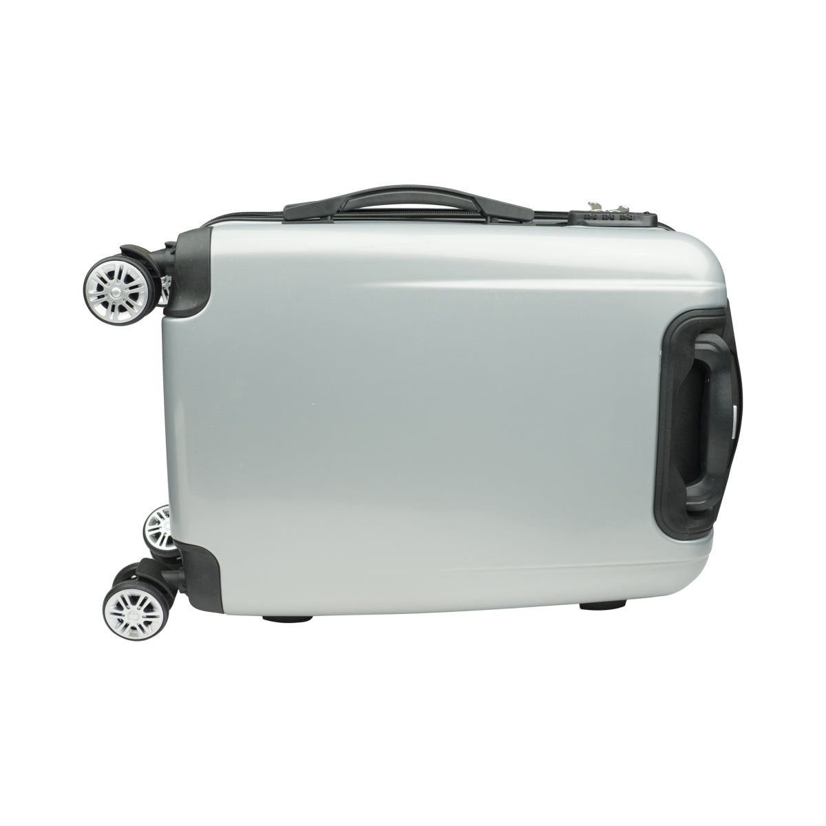 Jim Beam Whiskey Suitcase Carry-on Trolley Bag Logo Travel Wheels Rolling Suitcase – View 3