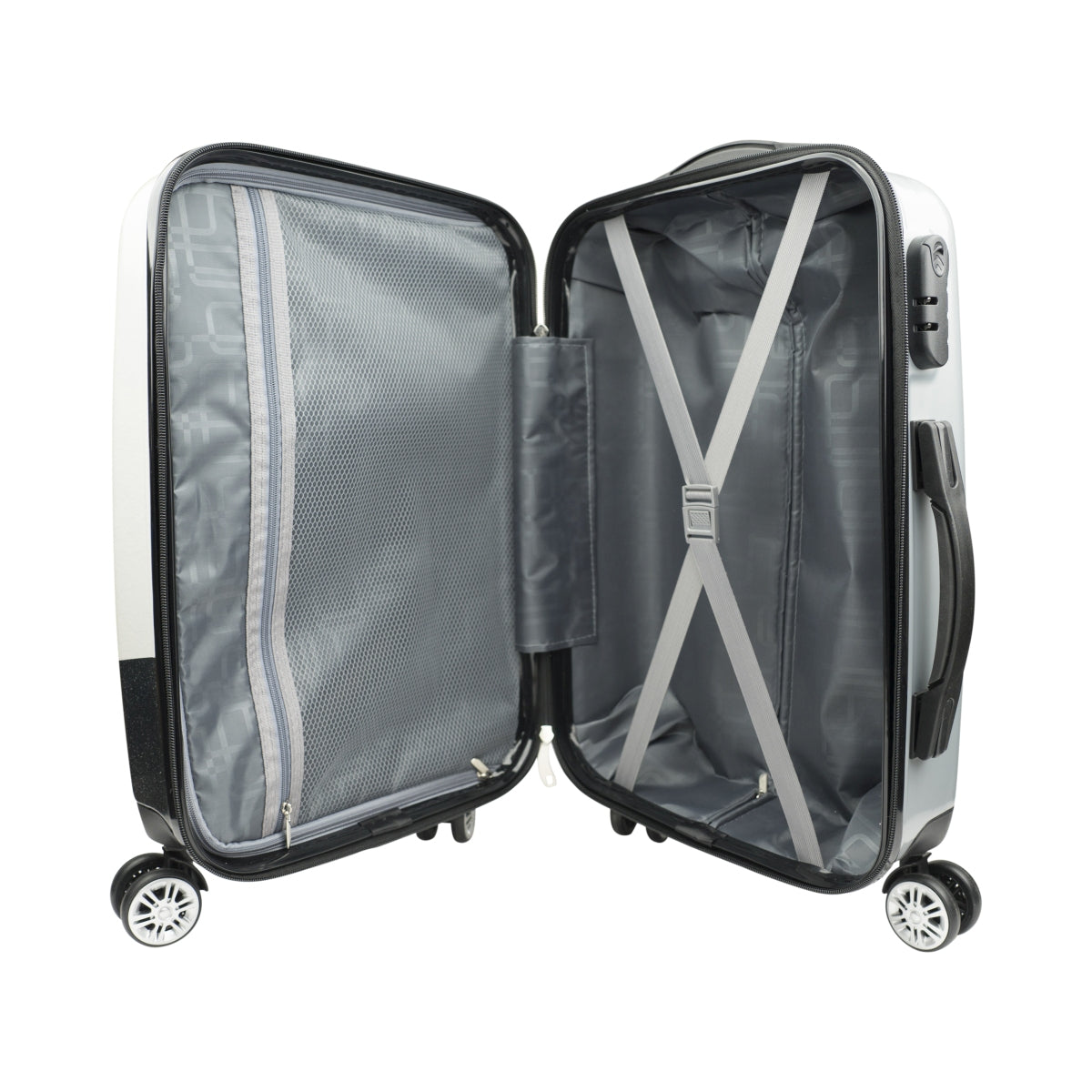 Jim Beam Whiskey Suitcase Carry-on Trolley Bag Logo Travel Wheels Rolling Suitcase – View 5