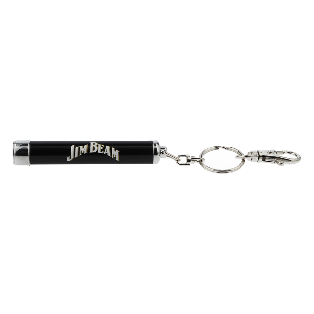Jim Beam Whiskey Keyring Flashlight LED Jim Beam Logo