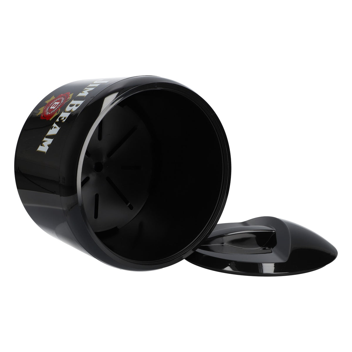 Jim Beam Whiskey Acrylic Cooler Ice Cube Tray Ice Box Icecube Round Black – View 4