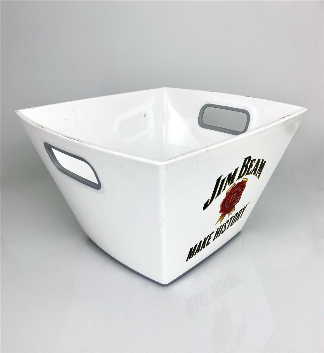 Jim Beam Whiskey Bottle Cooler Ice Cube Tray Square White Like – View 2