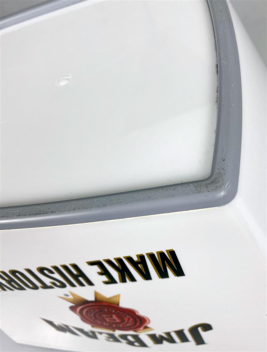 Jim Beam Whiskey Bottle Cooler Ice Cube Tray Square White Like – View 6