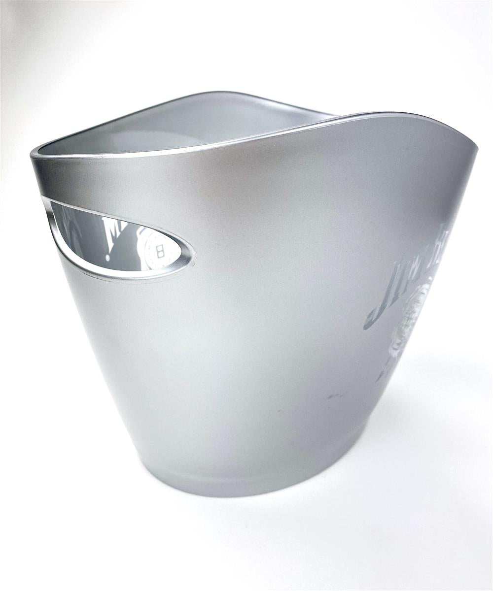 Jim Beam Whiskey Bottle Cooler Ice Cube Tray Silver Single Without LED – View 3