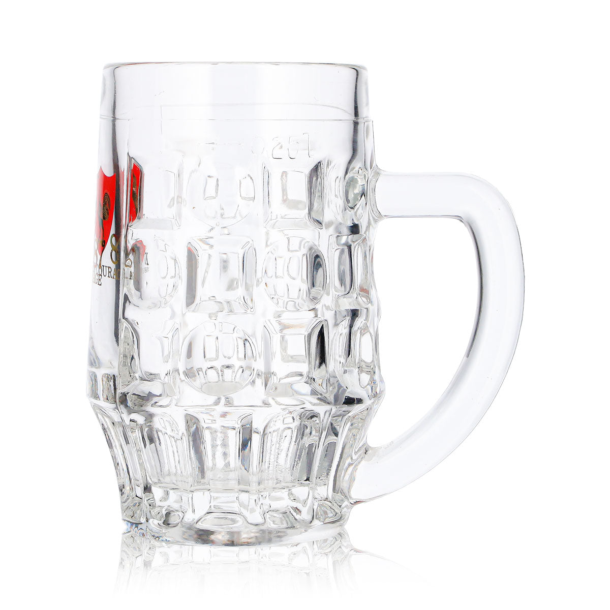 John Courage Beer Glass, 0.25 L, Jug with Relief Design – View 6