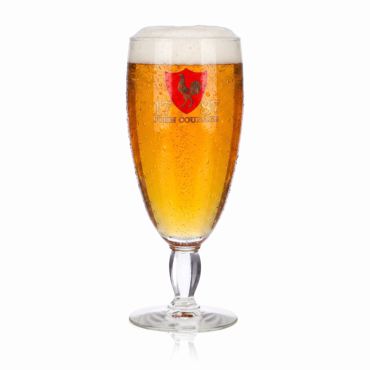 John Courage Beer Glass, 0.25 L, "1787" Durobor Goblet