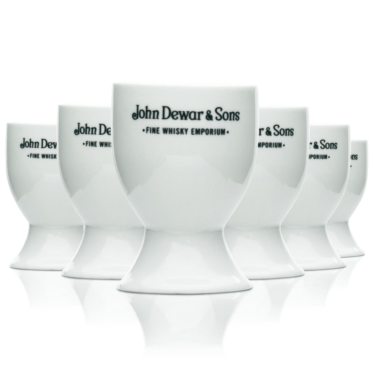 John Dewar & Sons Whiskey Egg Cup Cardboard Game Sticker Scotch Egg Club Box