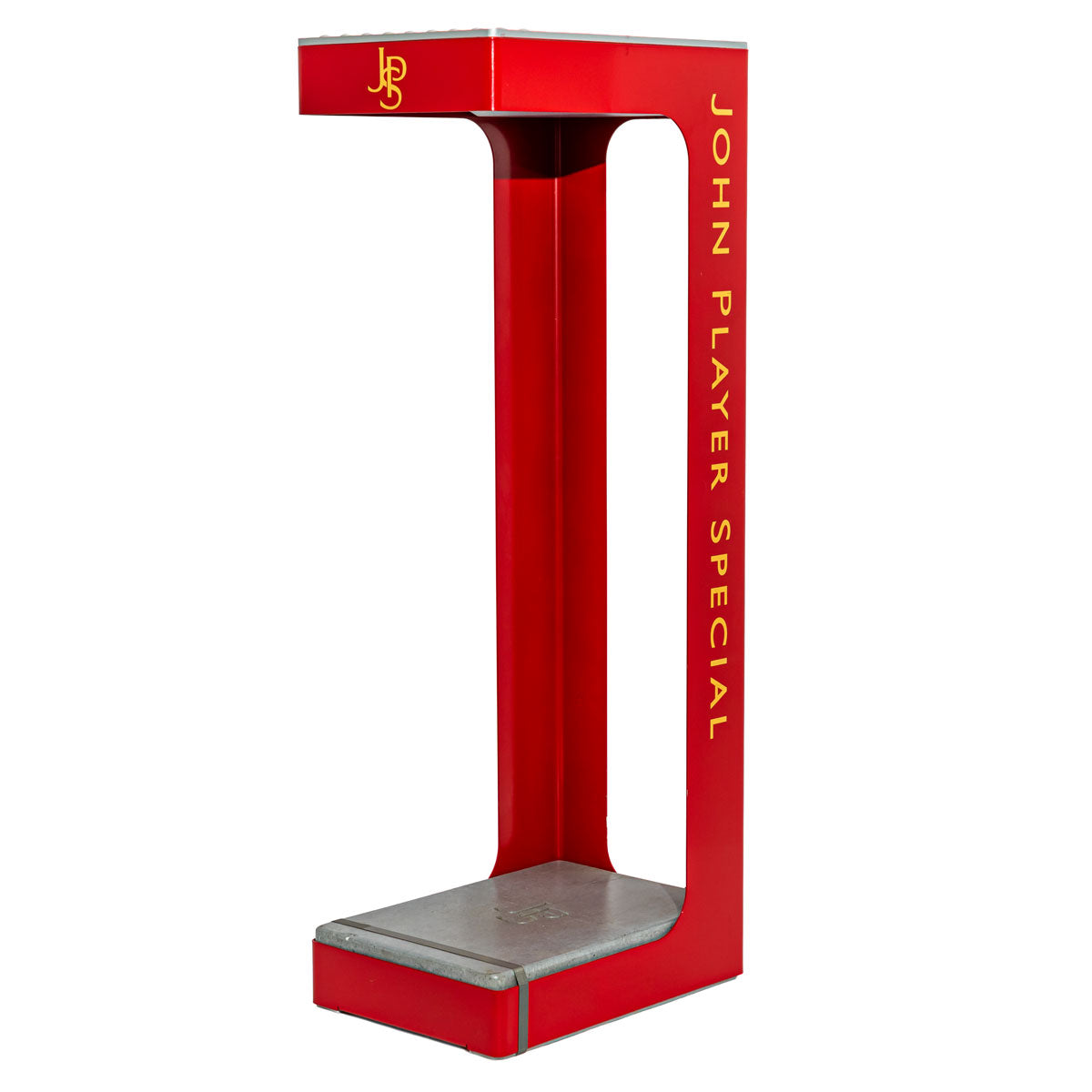 John Player Cigarettes Stand Ashtray Outdoor Metal Red – View 2