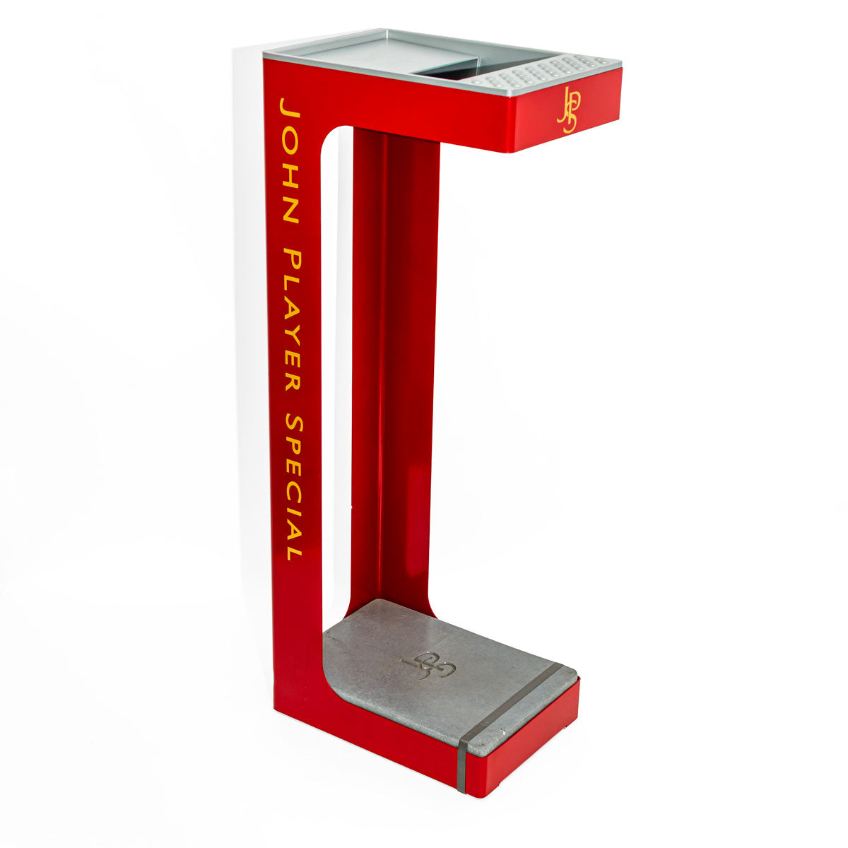 John Player Cigarettes Stand Ashtray Outdoor Metal Red – View 5