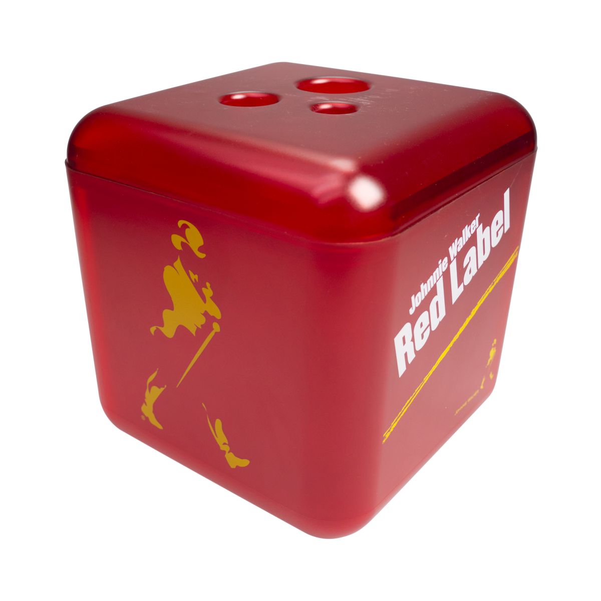 Johnnie Walker bottle cooler with lid Ice box Ice cube tray Drinks – View 2