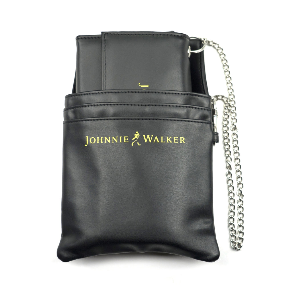 Johnnie Walker wallet belt pouch holster leather chain catering waiter