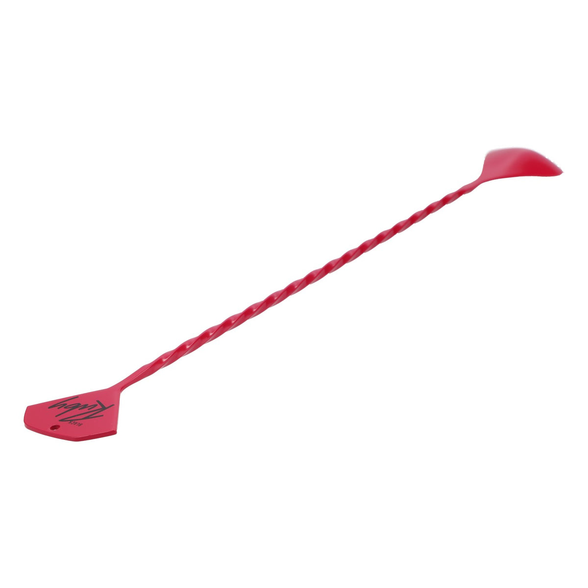 Johnnie Walker Whiskey Bar Spoon Stirrer Bar Accessories Twisted Black Ruby – View 4