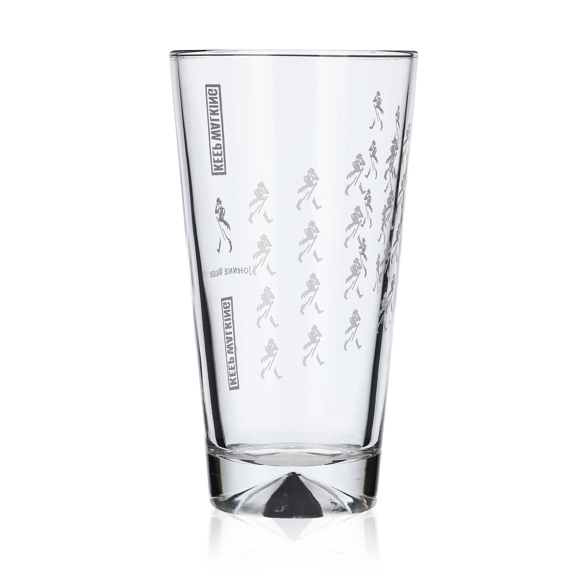 Johnnie Walker Whiskey Glass / Glasses Long Drink Glass "Keep Walking" – View 3