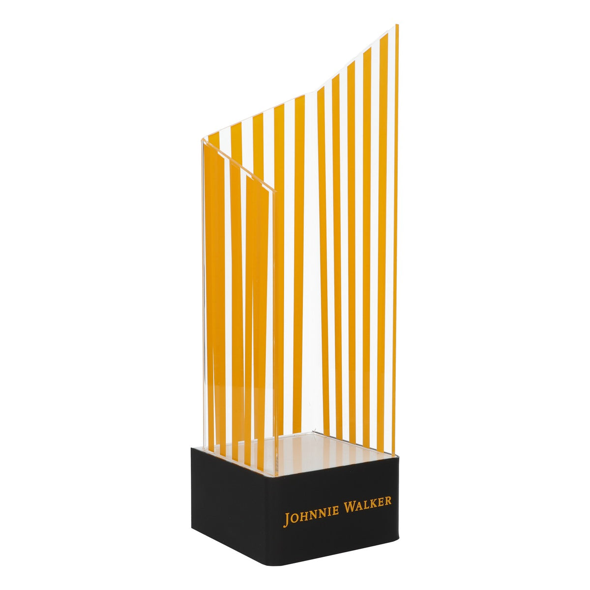 Johnnie Walker Whiskey LED Glorifier Neon Sign Black/Orange incl. Power Supply – View 3