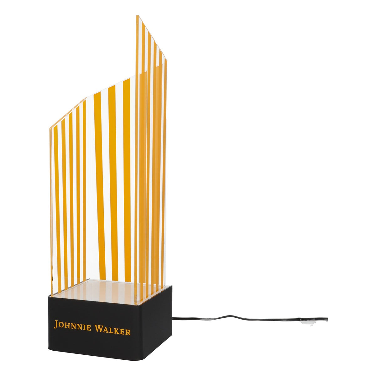 Johnnie Walker Whiskey LED Glorifier Neon Sign Black/Orange incl. Power Supply – View 5