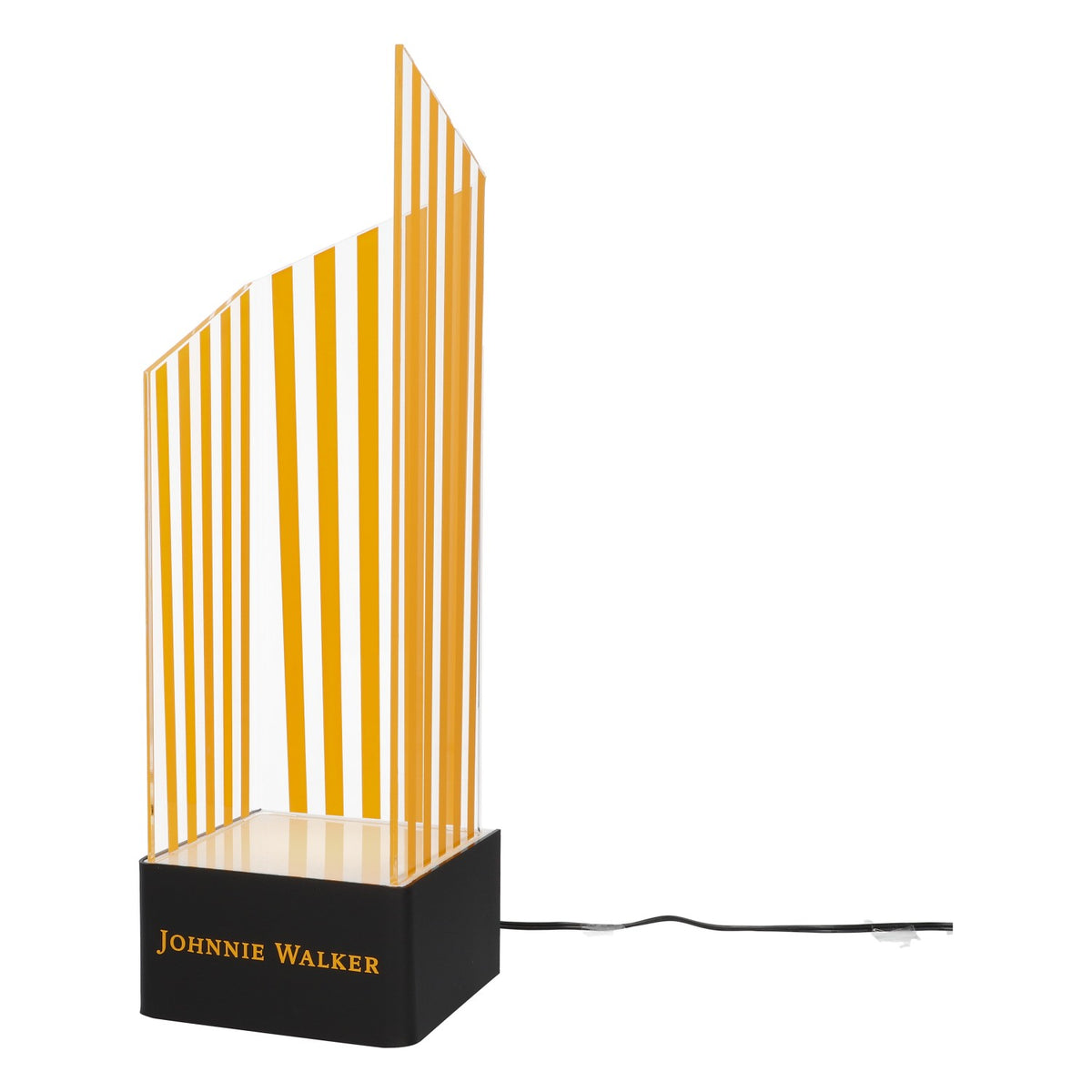 Johnnie Walker Whiskey LED Glorifier Neon Sign Black/Orange incl. Power Supply – View 6