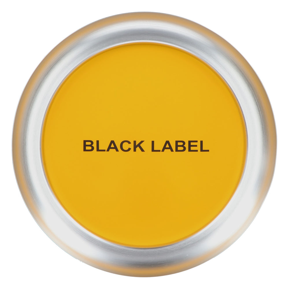 Johnnie Walker Whiskey Tray Serving Tray Full Metal Black Label Yellow