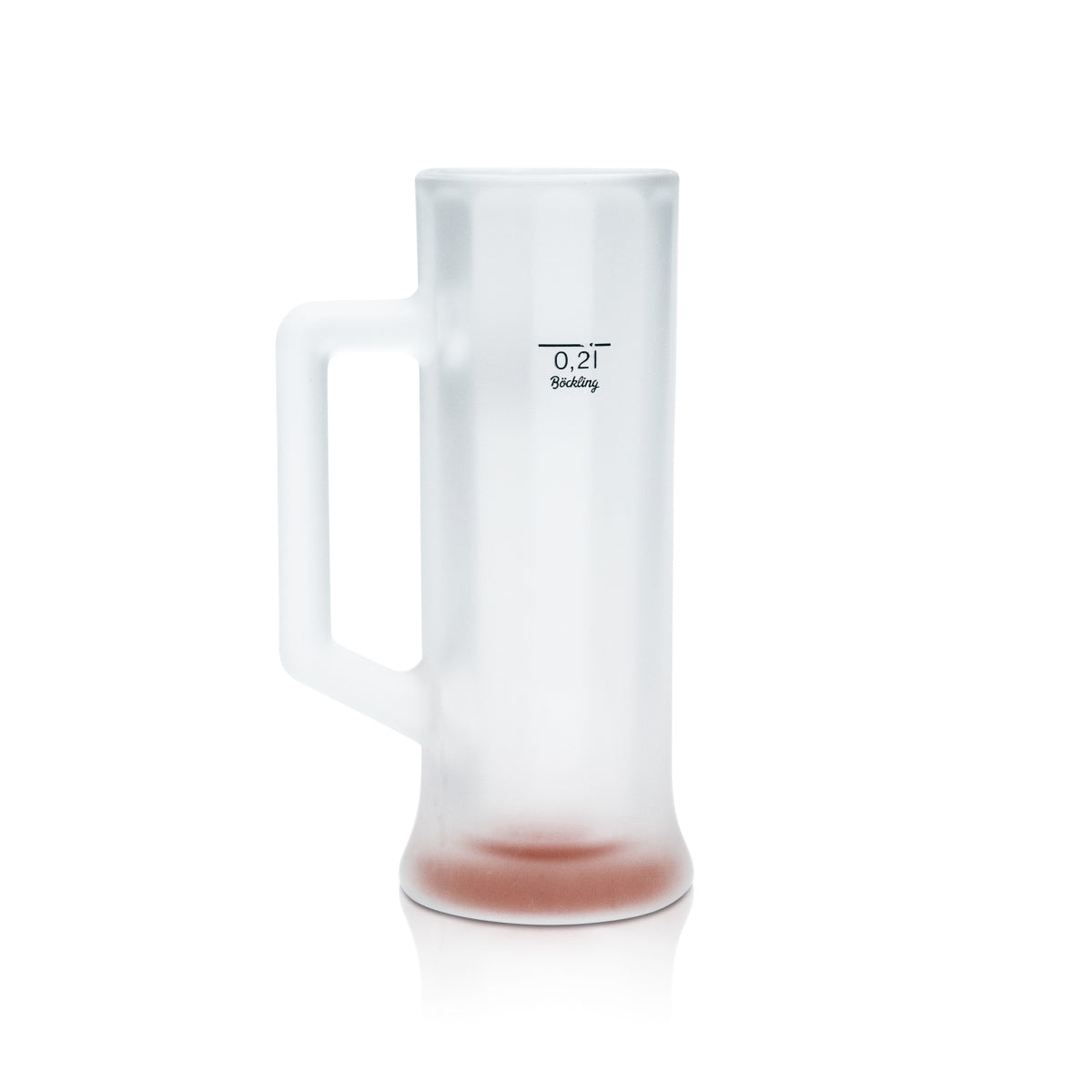 Jose Cuervo Glass 0.2l Mug Frosted Design Red Tint Long Drink Tequila Glasses Bar – View 2