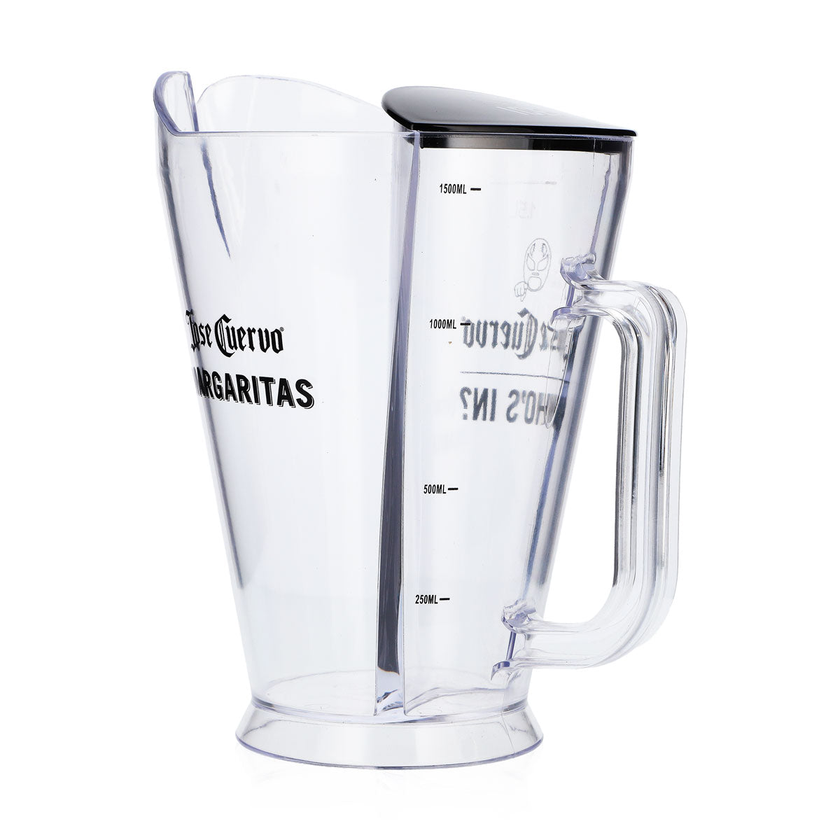 Jose Cuervo Tequila Glass 1.5L with Ice Compartment, Plastic Pitcher, Water Pitcher – View 2