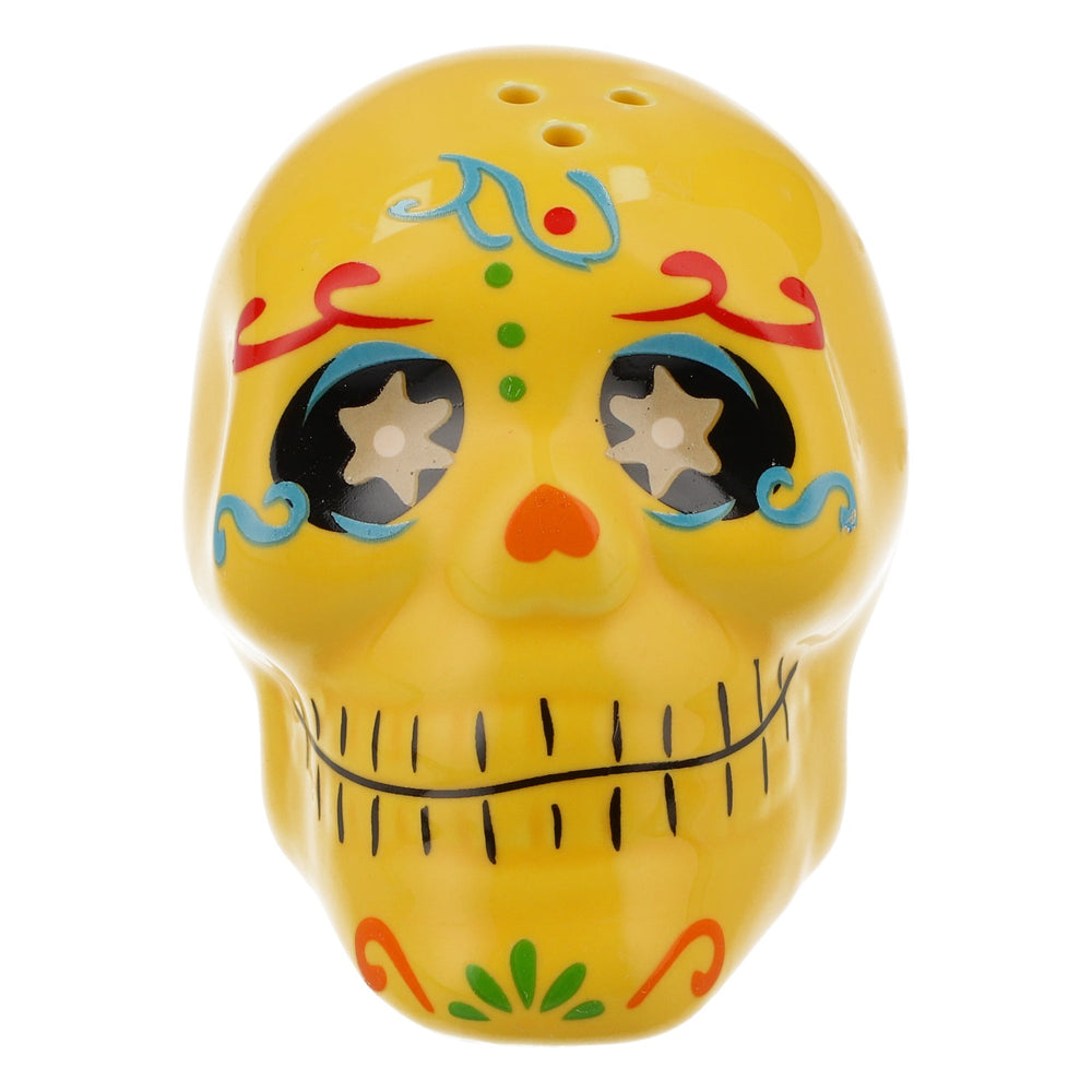 Jose Cuervo Tequila Salt Shaker "SKUL" Salt or Pepper Shaker Yellow