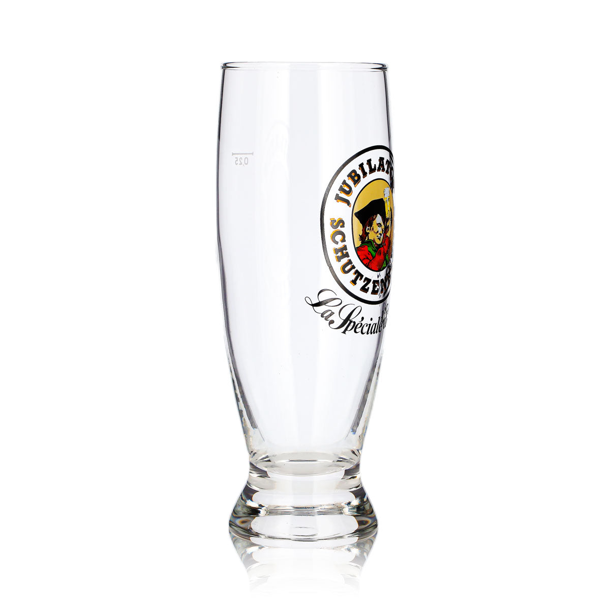 Jubilator Schutzenberger Beer Glass, 0.25 L, Goblet – View 3