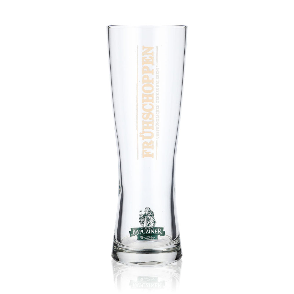 Capuchin beer glass Beer glasses 0.5 l wheat beer glass "Frühschoppen"