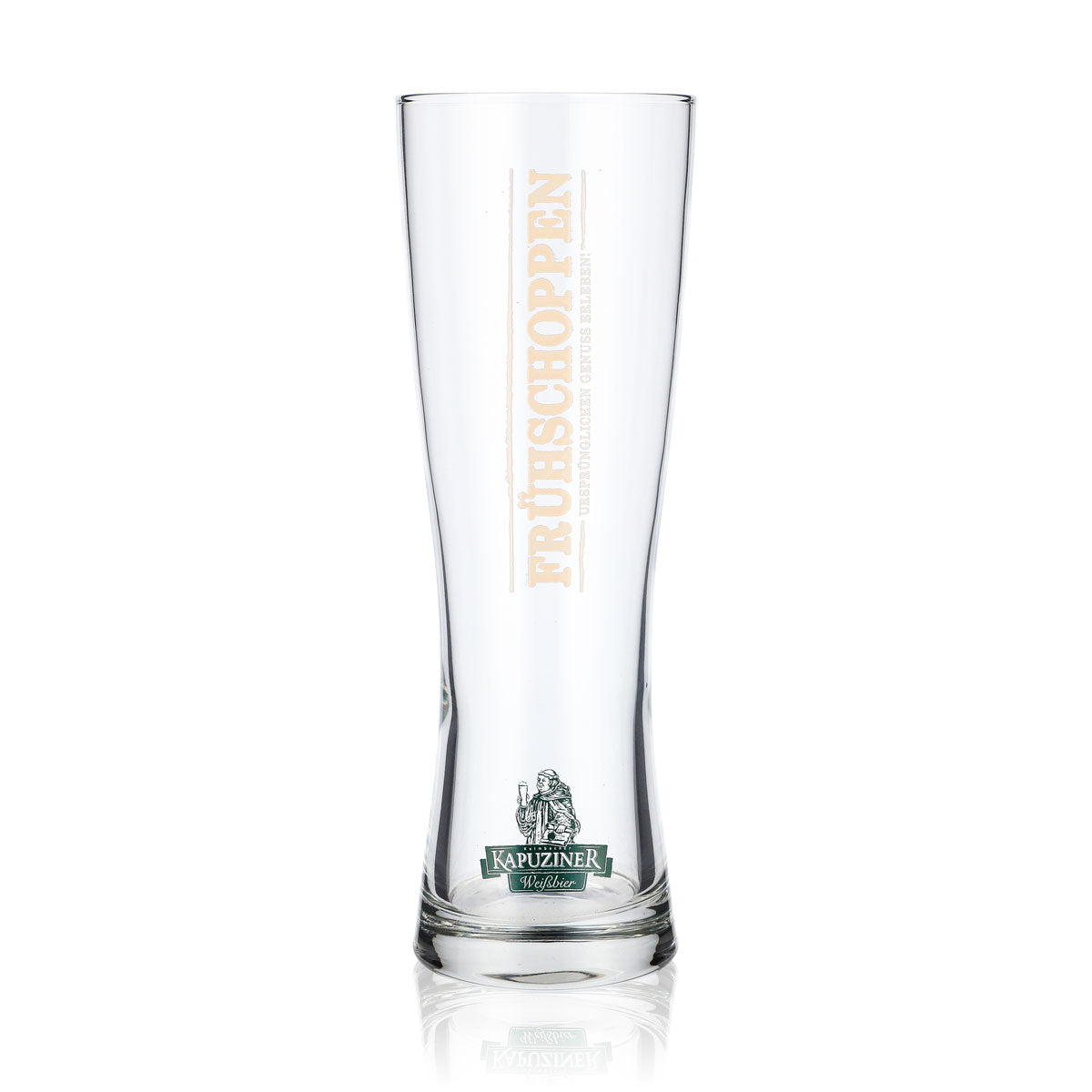 Capuchin beer glass Beer glasses 0.5 l wheat beer glass "Frühschoppen"