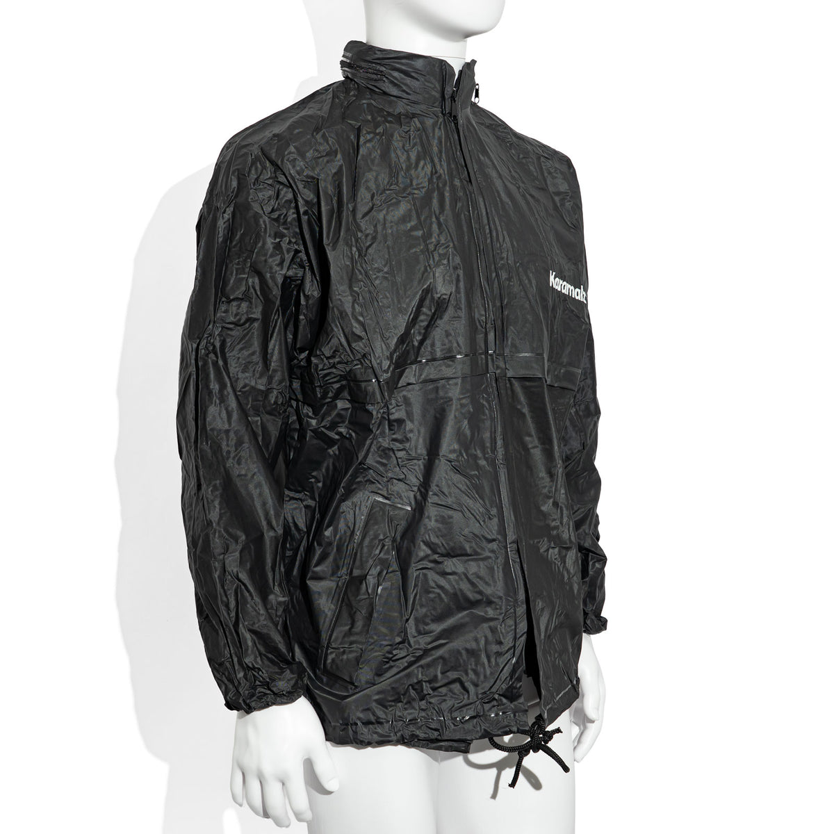 Karamalz Beer Glass, Size L, Black, with Paputze Polyester Rain Jacket, Size L – View 2