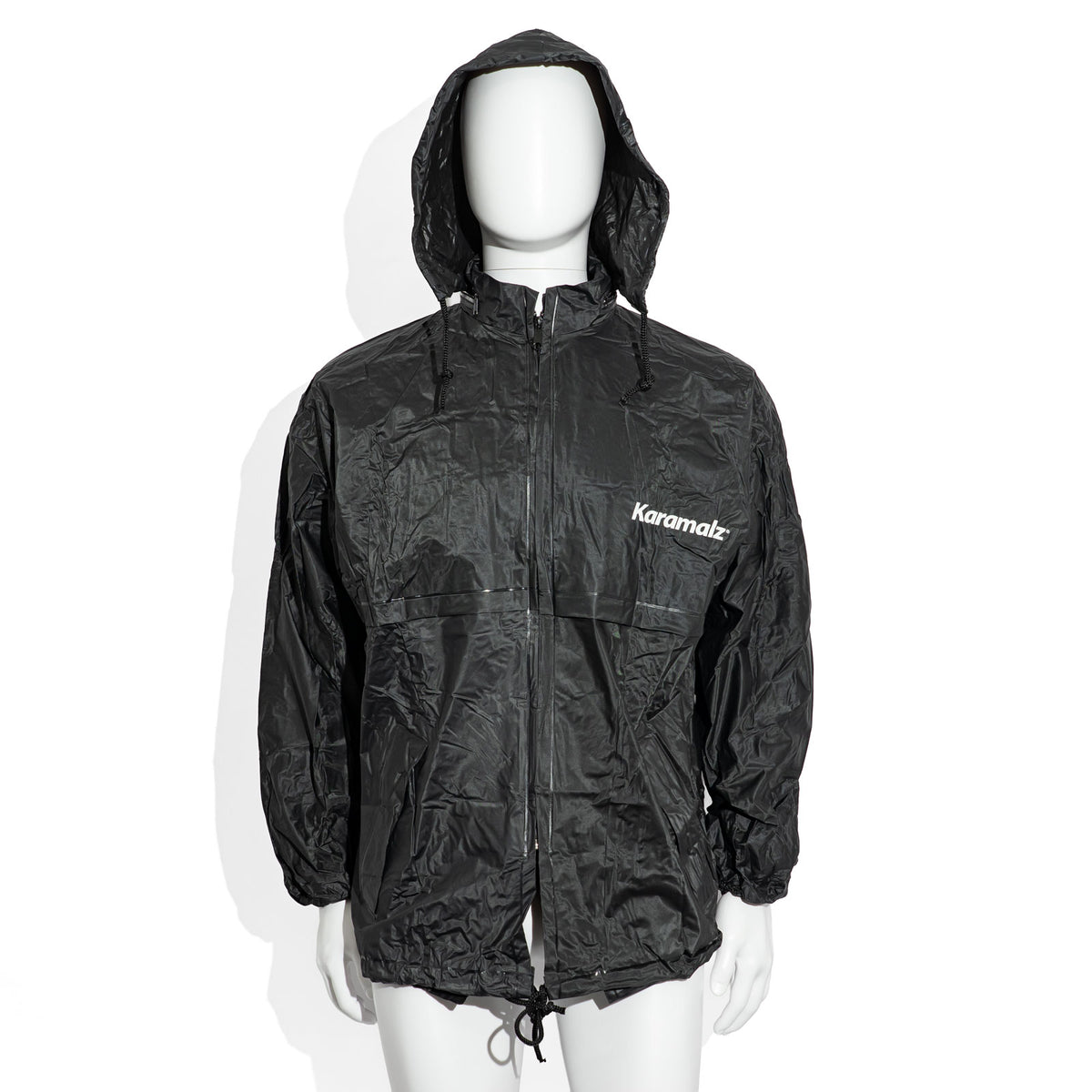 Karamalz Beer Glass, Size L, Black, with Paputze Polyester Rain Jacket, Size L – View 4