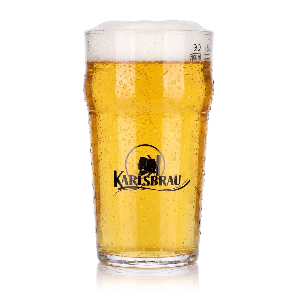Karlsberg Beer Glass, 0.5 L, Karlsbräu Mug, Rastal