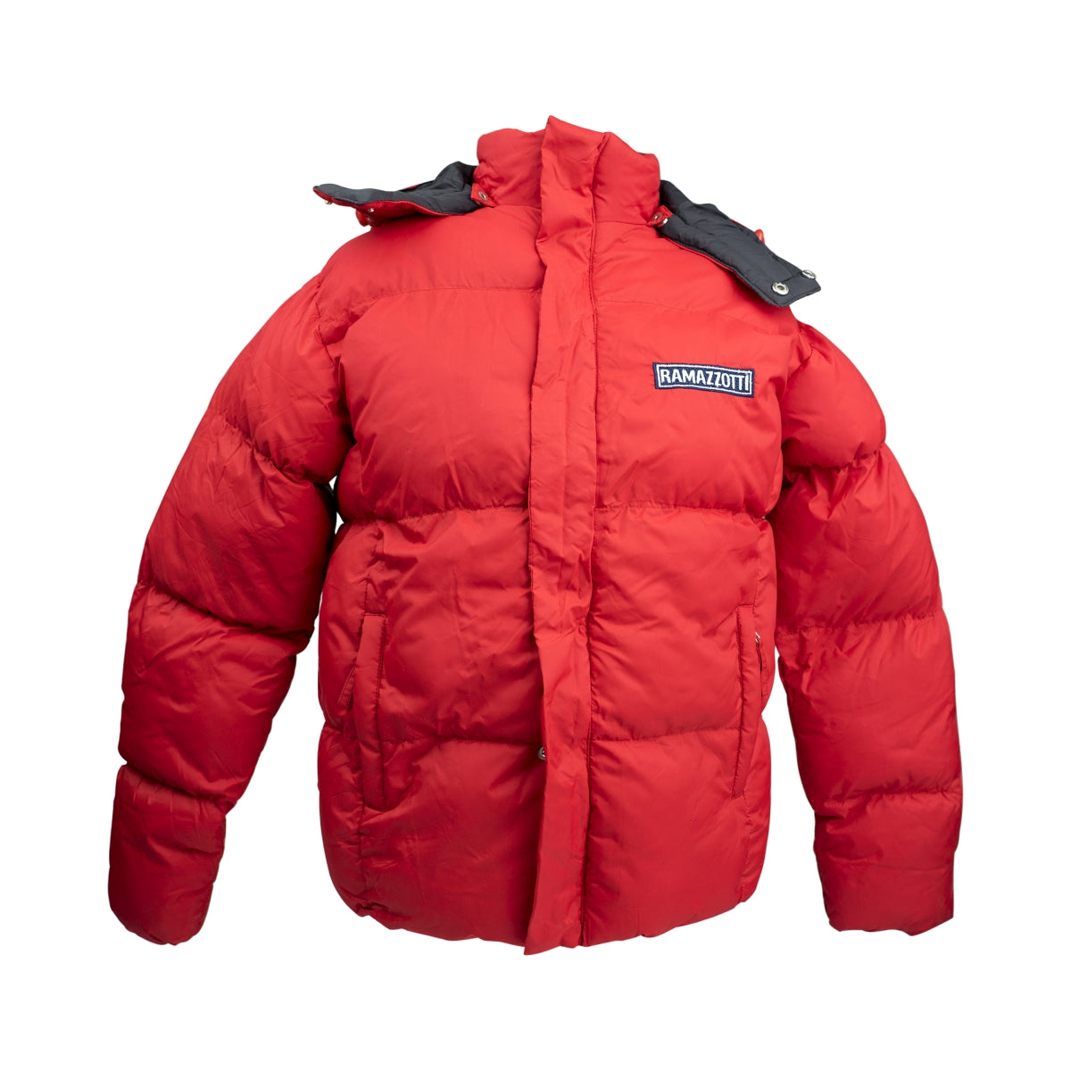 1x Ramazzotti liqueur down jacket, size S, red S