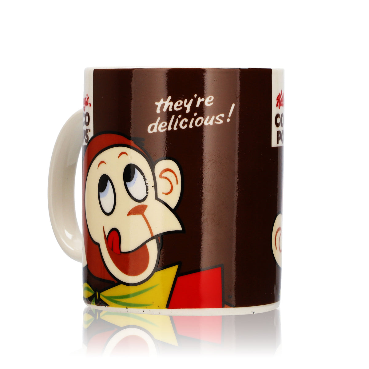 Kellogg's Coco Pops Milk Mug 0.33 l Cereal Glass Cup Children's "Coco Pops" Monkey – View 5