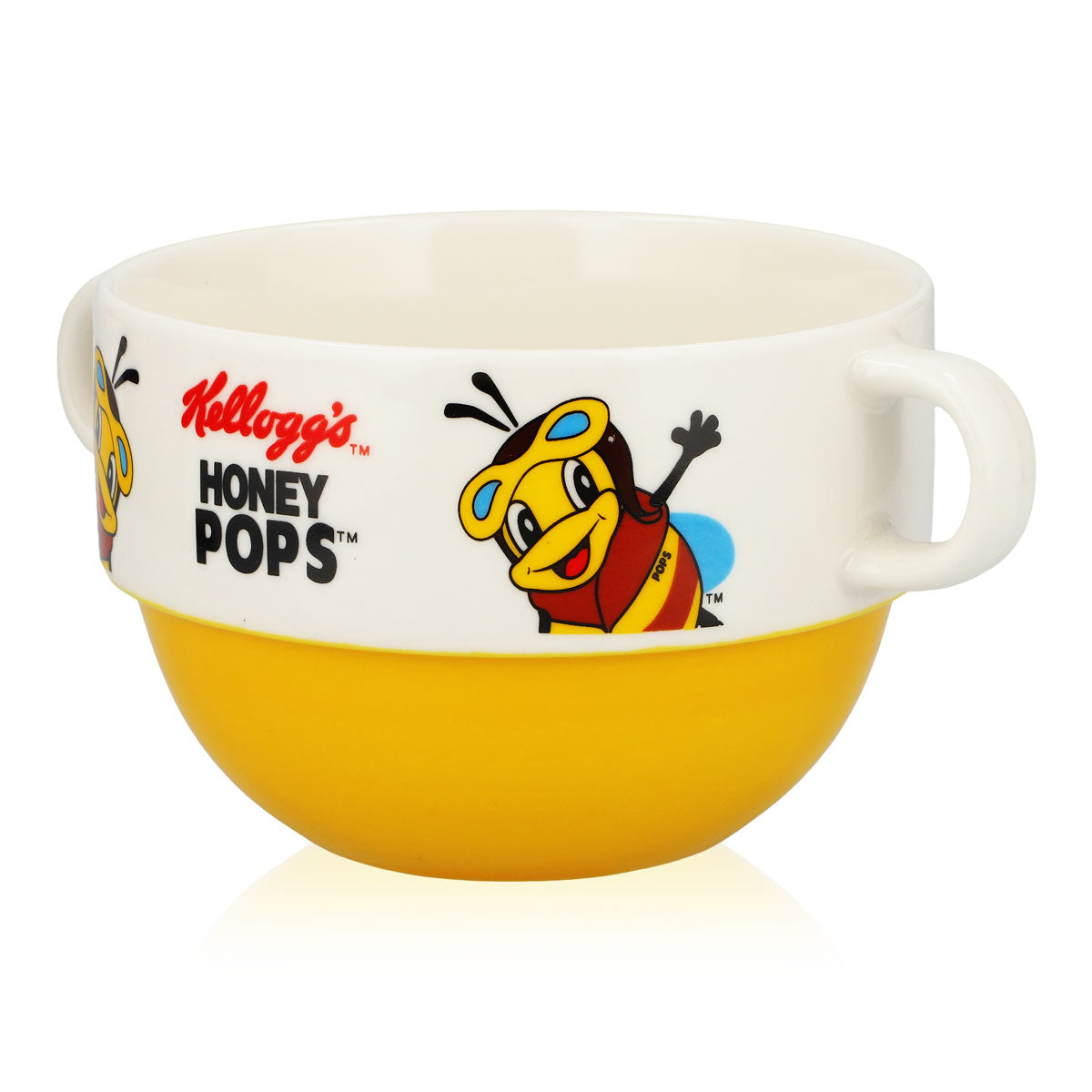 Kellogg's Honey Pop Bee Cereal Jar, 0.65 L, Ceramic Cup – View 3