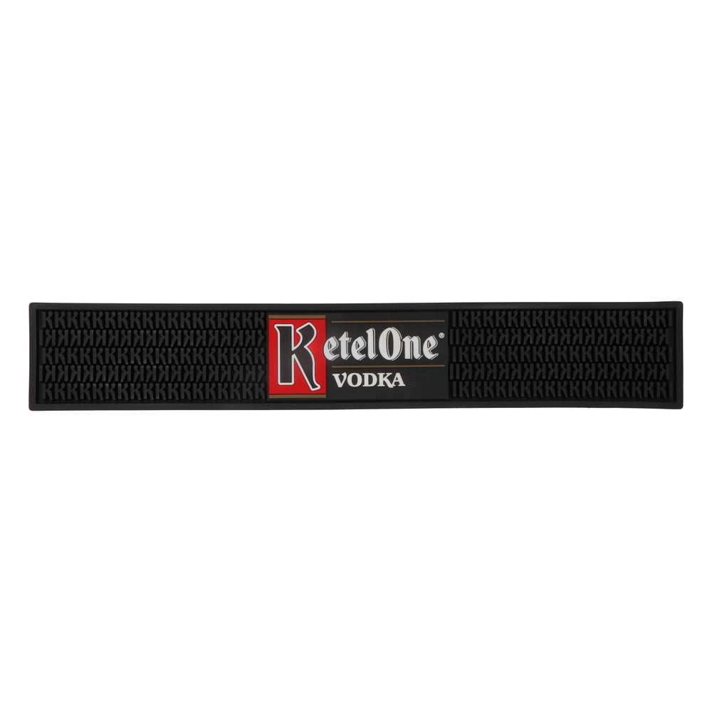 Ketel One Vodka Bar Mat Drain Mat Bar Accessories Black Design