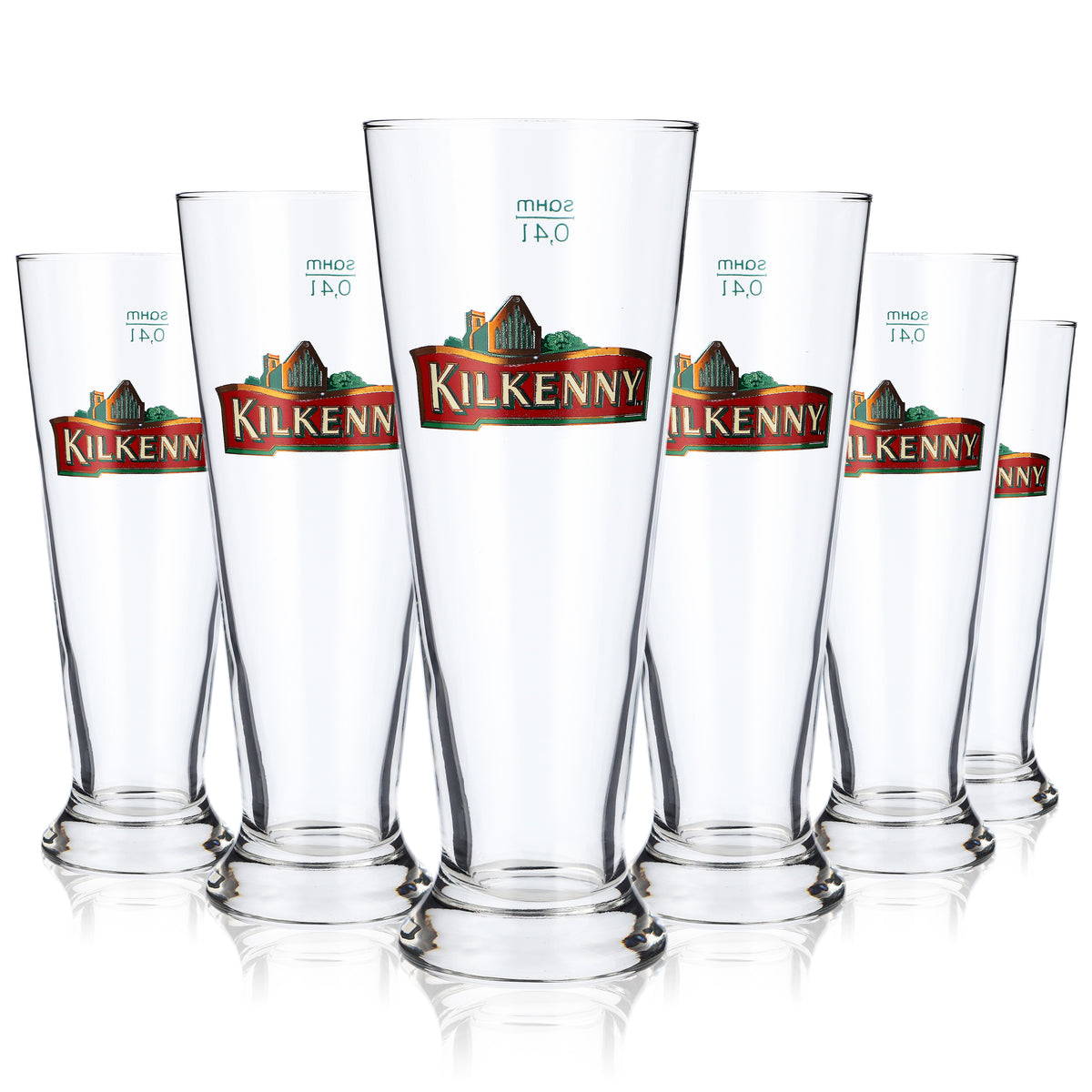 Kilkenny Beer Bar Bundle Set of 6x Beer Glasses 0.4l Push Up Bottle Opener – View 2