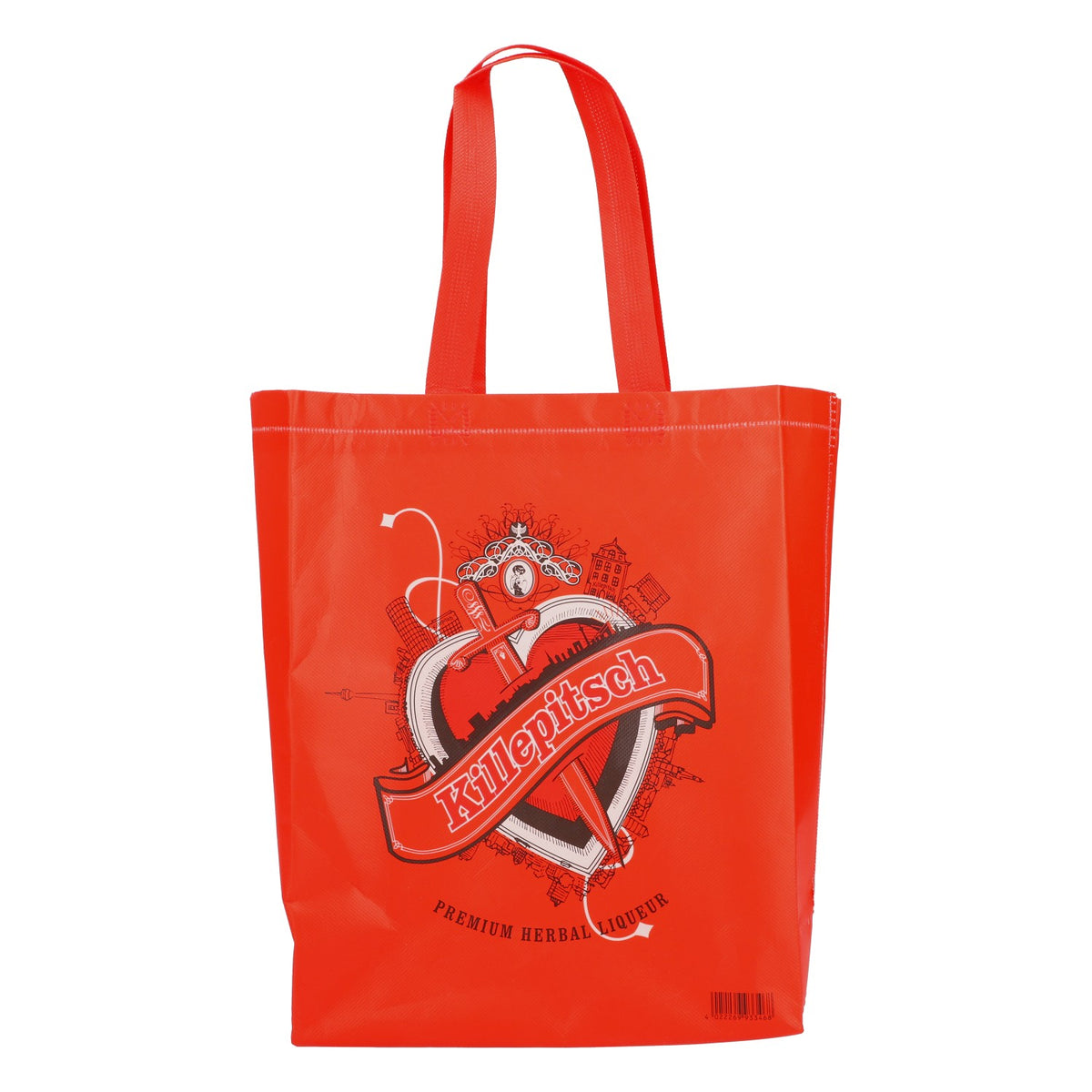 Killepitsch liqueur shopping bag, carrier bag, shopping bag