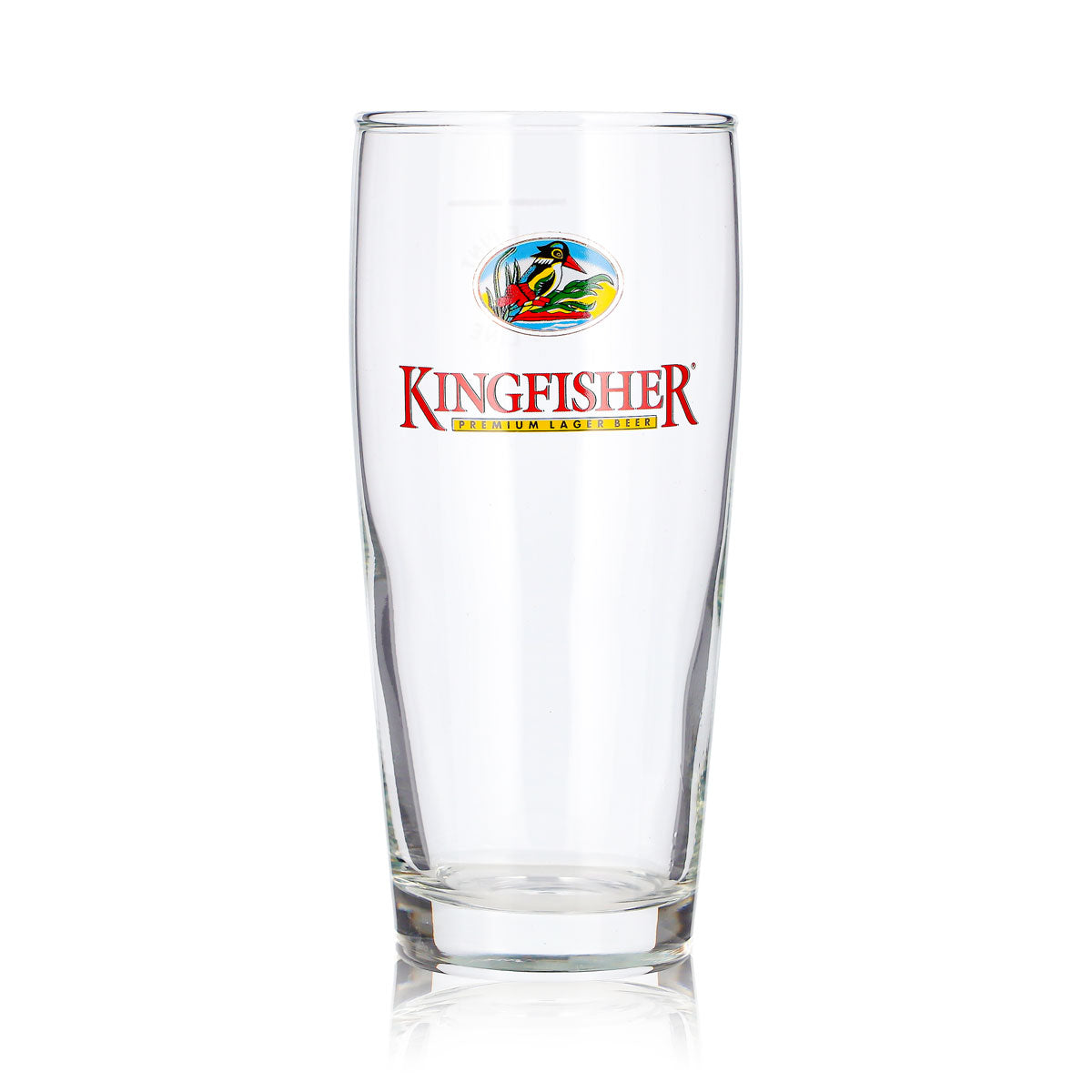 Kingfisher Beer Glass, 0.33 L, Mug with Bird Design – View 2