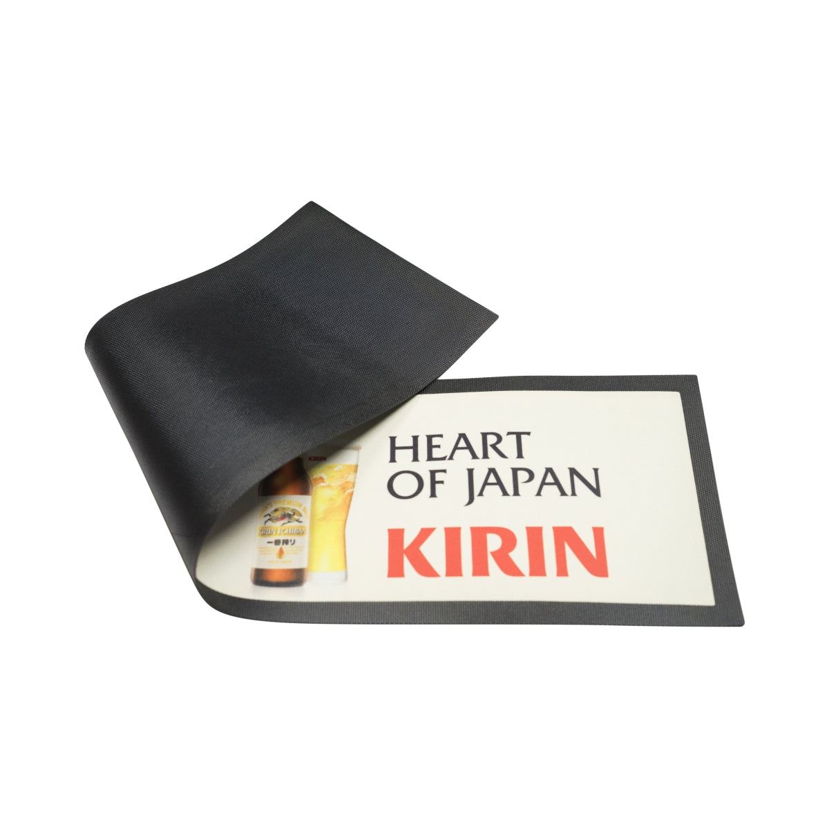 Kirin Ichiban Beer Bar Mat Rubber Glass Coaster Mat Runner Gastro Bar – View 3