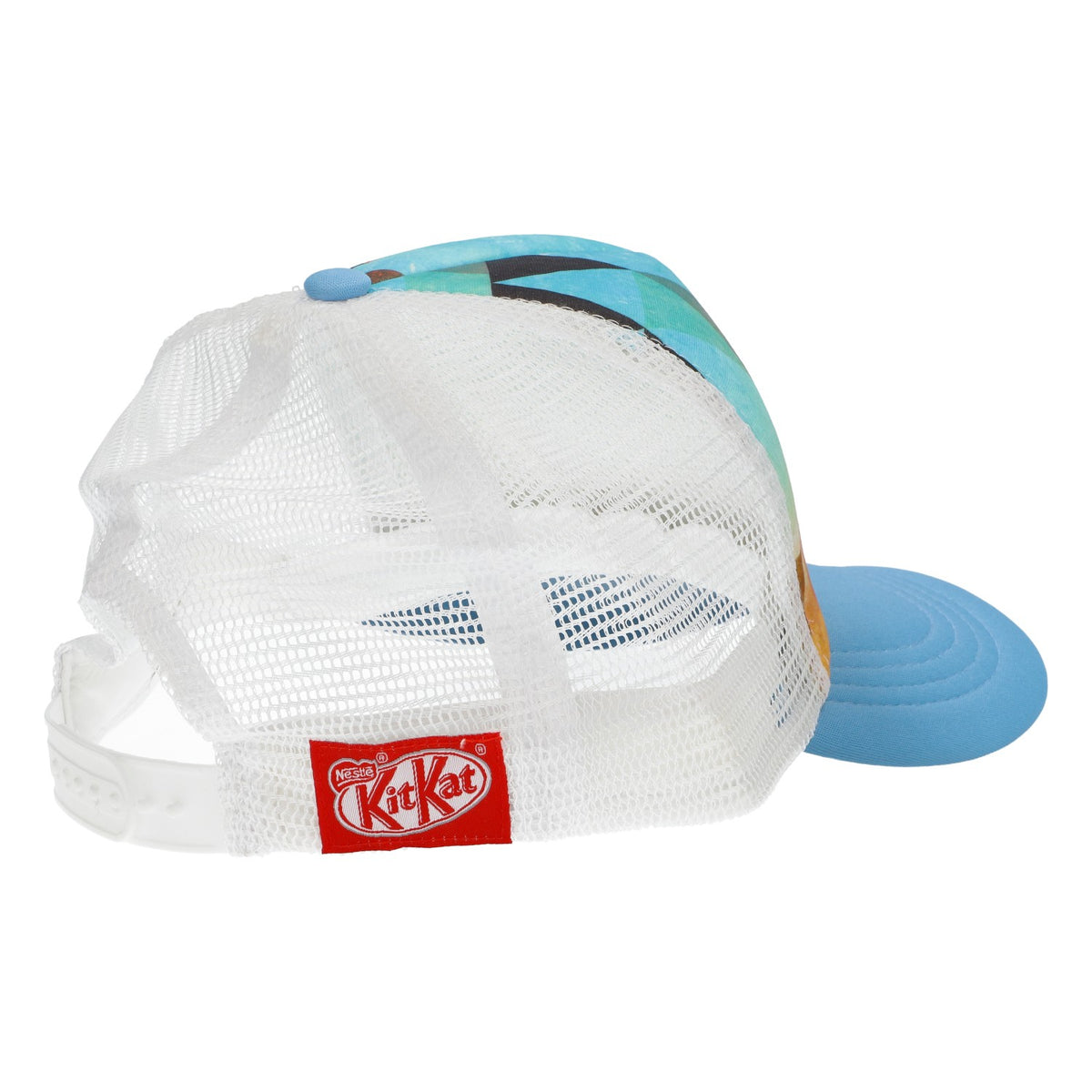 KitKat candy baseball cap trucker cap baseball cap cap white – View 3