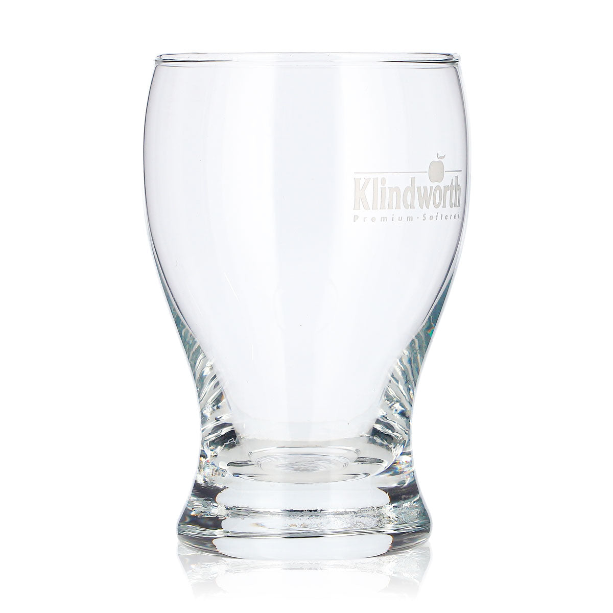 Klindworth Soft Drink Glass 0.19 L Long Drink Premium Safterei White Logo – View 2